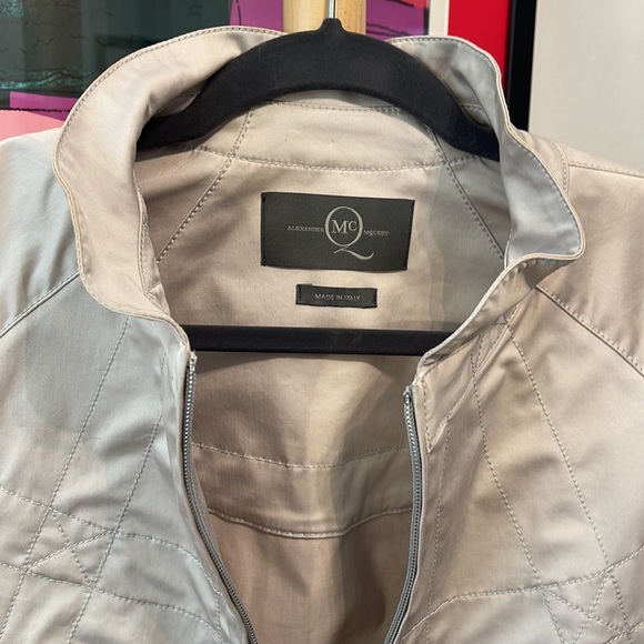 Alexander McQueen Satin Bomber Jacket (EUC) - Picture 7 of 10